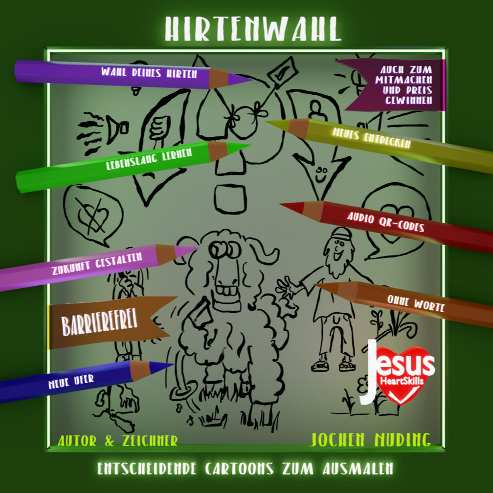 Hirtenwahl - Cartoonheft Cover A-Seite